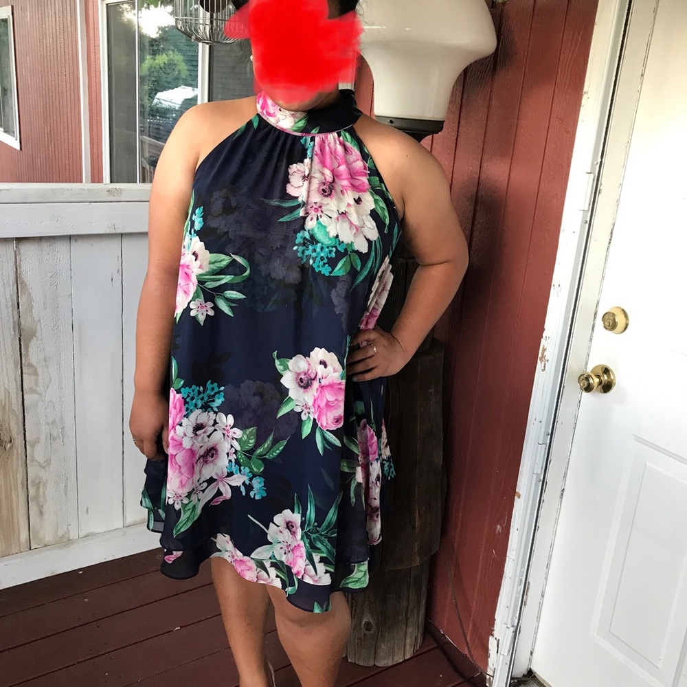 Eliza J Floral Dress - Picture 6 of 6